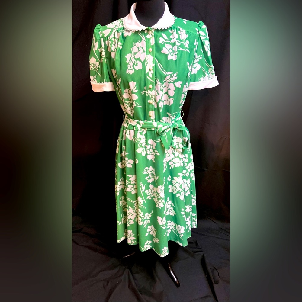 Vintage 1960’s era Green Dress